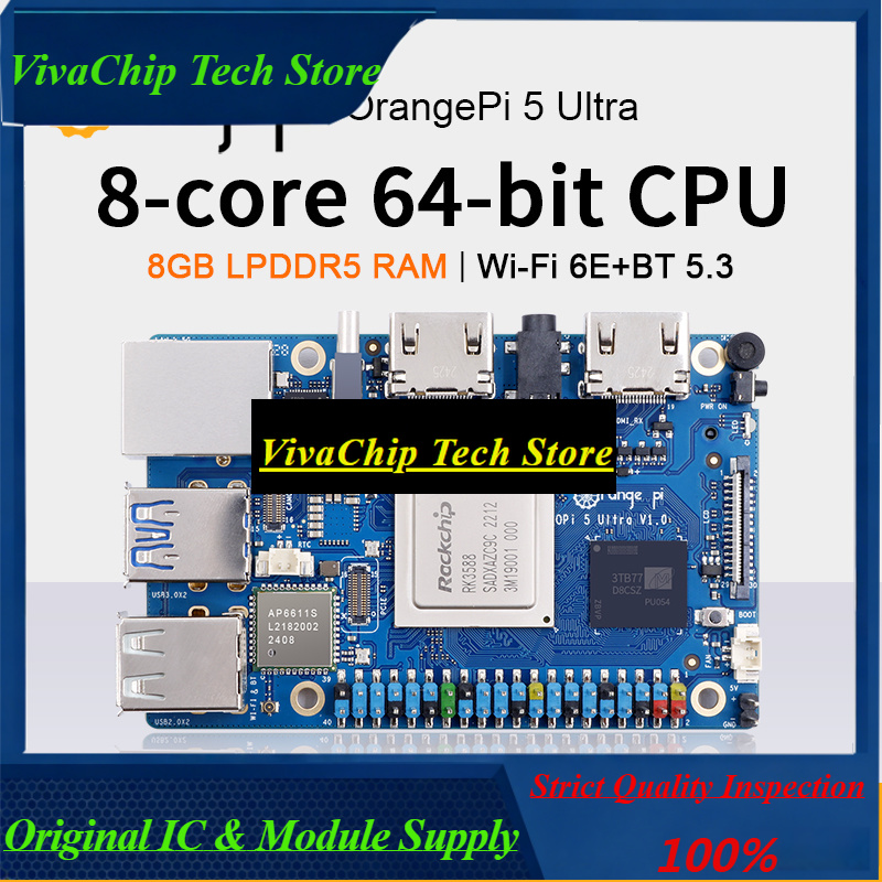 Vivacp Orange Pi 5 Ultra, 8GB  - Rk3588 Mini Pc Board reseña y precio